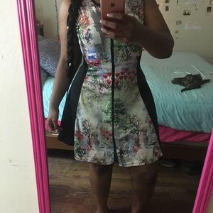 Zip all the way up dress